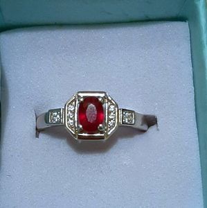 Natural Ruby Ring